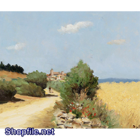 Tranh sơn dầu cảnh sa mạc